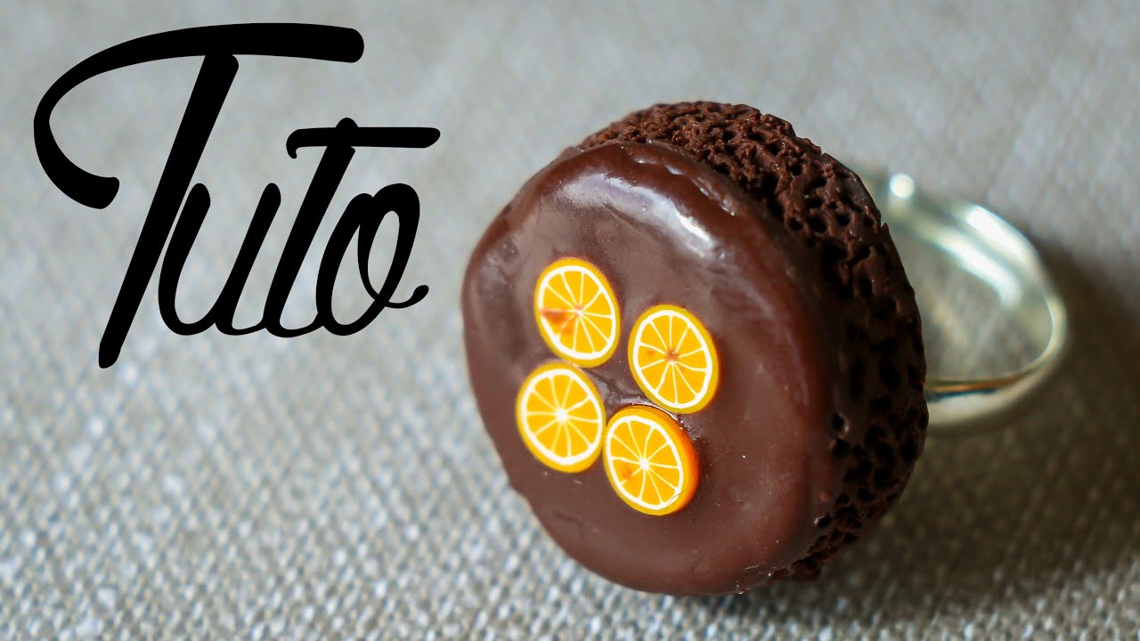 [TUTO] Mousseux Choco-Orange (Délice' Fimo de Lôlô) - YouTube