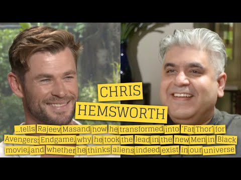 Chris Hemsworth interview with Rajeev Masand I Men in Black I Avengers Endgame I Fat Thor