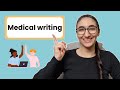 How to get into medical writing