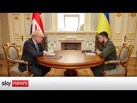 Ukraine War: Boris Johnson arrives in Kyiv in second surprise visit