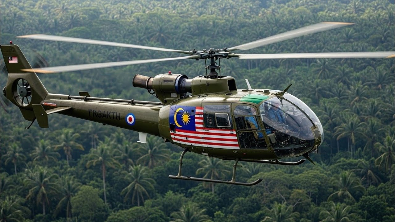 Aérospatiale Gazelle – Helikopter Ringan Pantas dan Ikonik dari Perancis