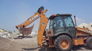 2012 Case 580N backhoe stock 11171 demonstration video