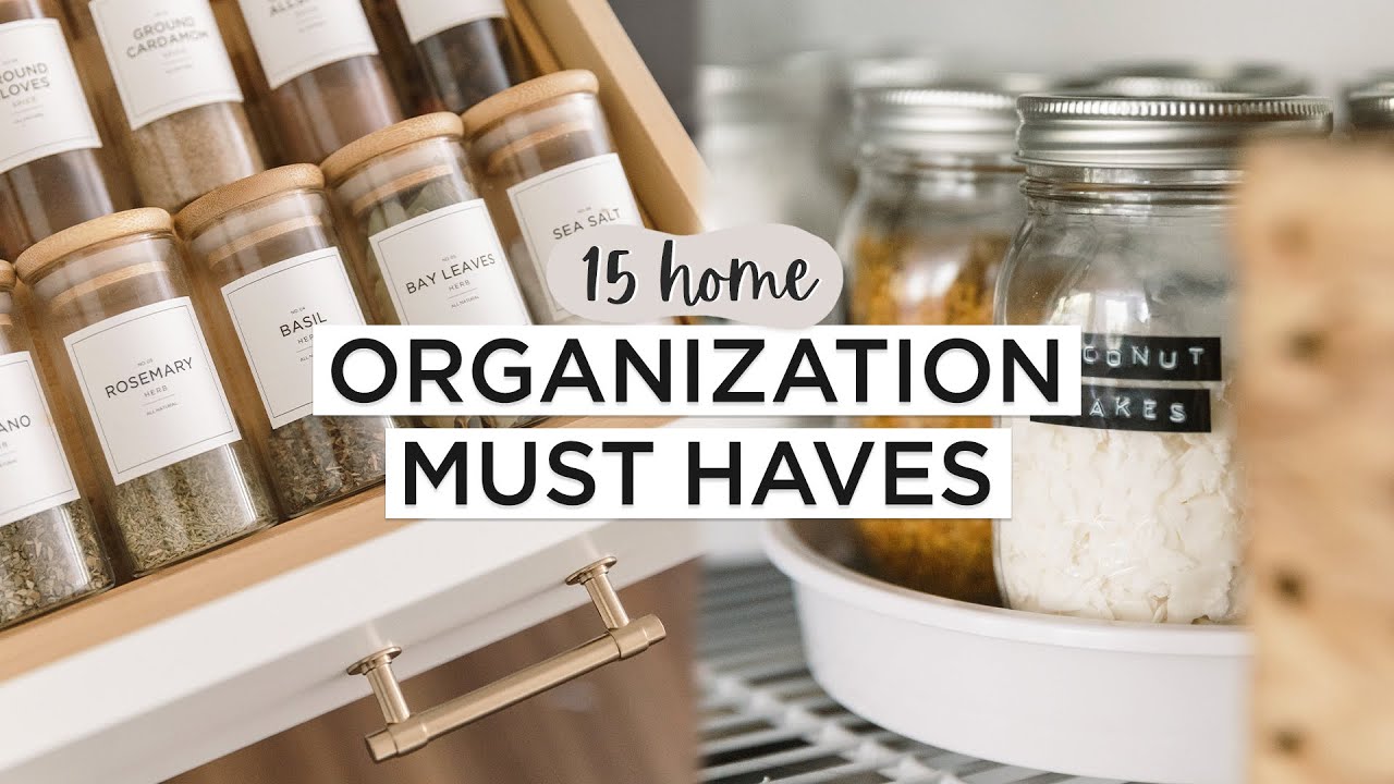 15 CLEVER Home Organization MUST HAVES (, Container Store