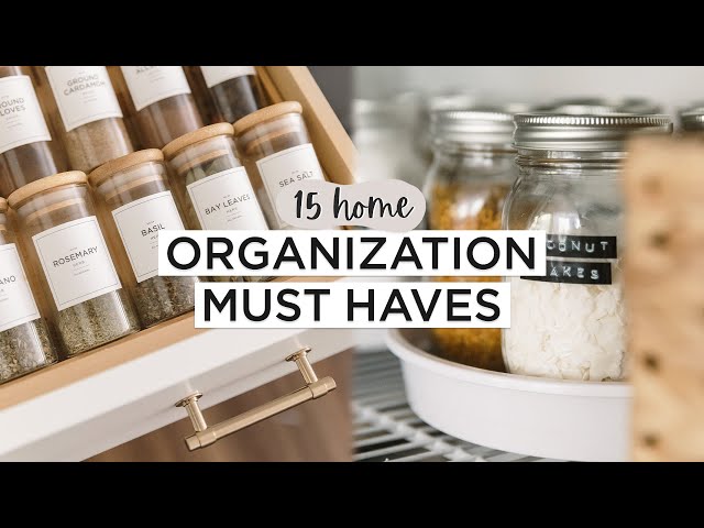 Home Organization Must Haves - Kelly in the City