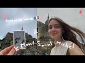 first study week in France, a trip to Mont-Saint-Michel, uni parties 🇫🇷💌✨