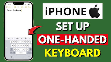 How to Set Up One-Handed Keyboard on iPhone