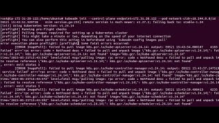 How to fix kubernetes v1.24.0 init error - failed to pull image k8s.gcr.io not found