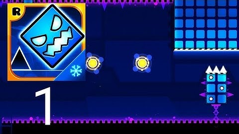 Geometry Dash SubZero - Gameplay Walkthrough Part 1 - Before the first defeat ( Android , IOS ).