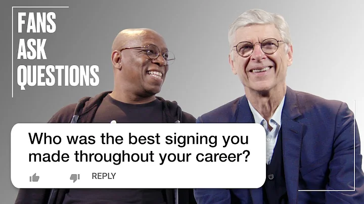 Ian Wright Puts Fan Questions To Arsne Wenger | FA...