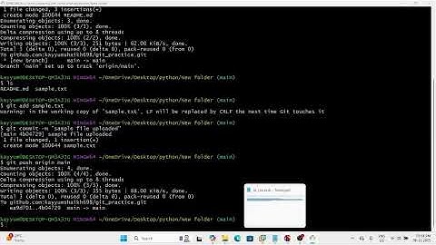 configure windows to github repository