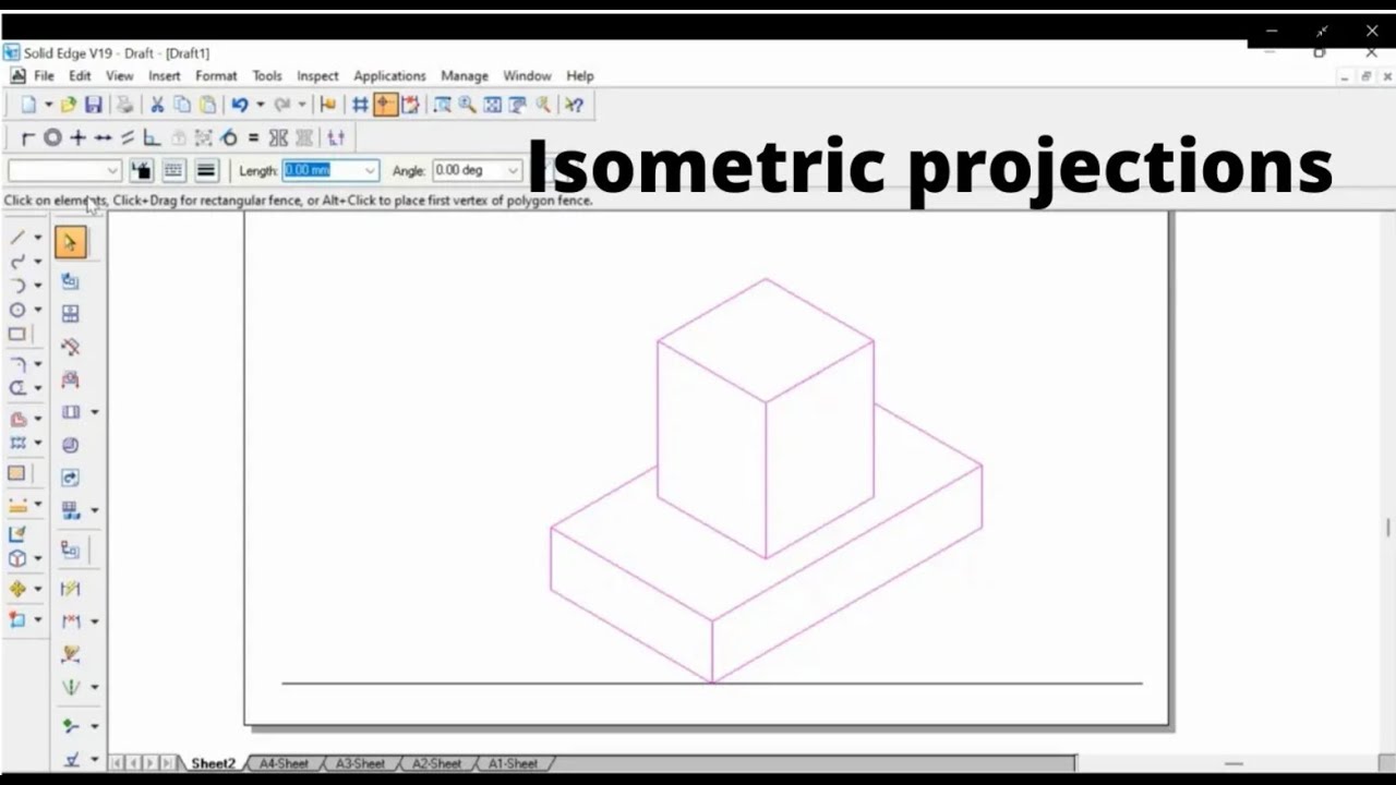 Engineering drawing   Isometric projections  2  Solid edge