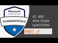 Azure Foundation AZ - 900 Real Exam Questions (PART 4)