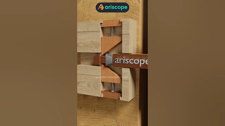 Clever Wooden Door Latch with Smart Push-Push Locking Mechanism