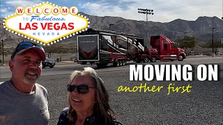 WHAT HAPPENS IN VEGAS? // Travel Day West // Full Time RV