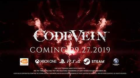 CODE VEIN - One-Handed Sword Weapon Trailer | X1, PS4, PC