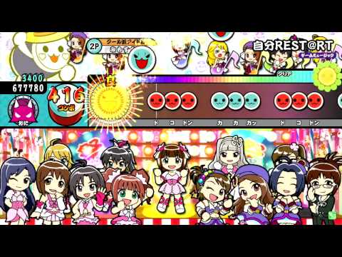 太鼓の達人【ムラサキ】　　自分REST@RT　【表譜面】　全良