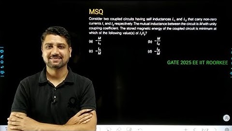 Lec 95 GATE EE 2025 || Magnetic Couple Circuit || Network theory for GATE Exam🔥 #gate2026