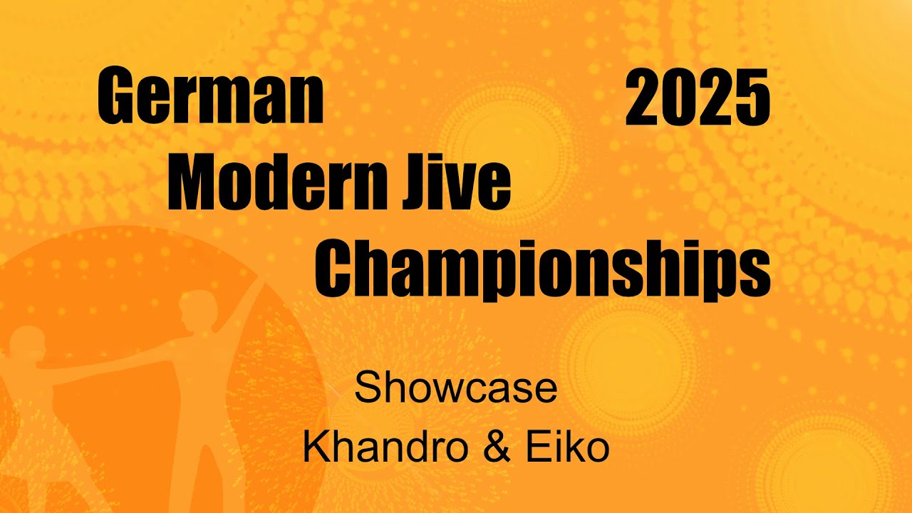 German Modern Jive Champs 2025 - Berlin - Showcase - Kha & Eiko