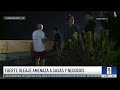 Fuerte oleaje amenaza casas y negocios en Long Beach