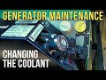 Change the Coolant in Your Onan Diesel RV Generator || RV Generator Maintenance