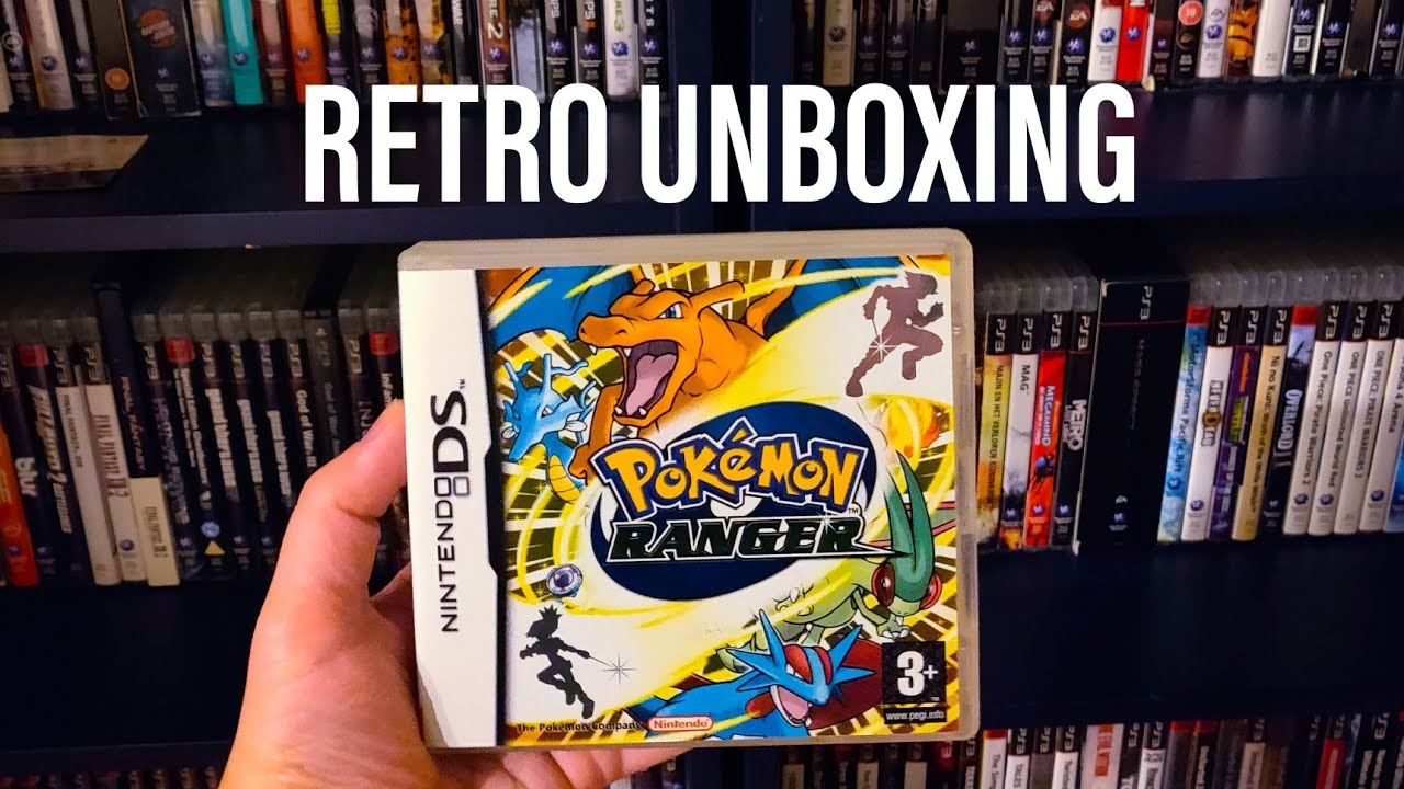 Pokemon Ranger for Nintendo DS Retro Unboxing - YouTube