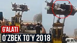 Kelin Kuyov Buldozerga Joylashvolishibdi 😂 - Yangi Telegram Prikollar / Uzbek Prikol