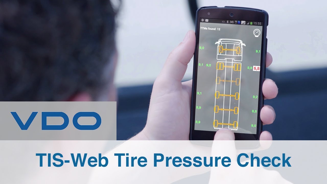 TIS Fleet App Tire Pressure Check Fleet Management App by VDO YouTube