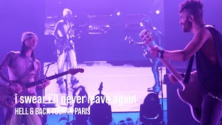 keshi - i swear i'll never leave again | HELL & BACK TOUR 2023 | Live Show in Paris | 04/02/23
