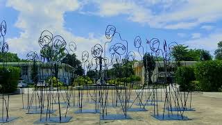 Memorial Park: Missing the Crowd (sculpture installation by Martin Genodepa)
