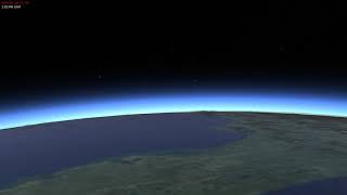 Reentry An Orbital Simulator: mercury full mission