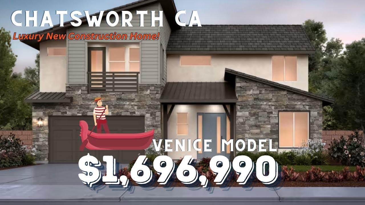 Virtual Tour: Luxury New Construction Home in Chatsworth, CA! Venice Model