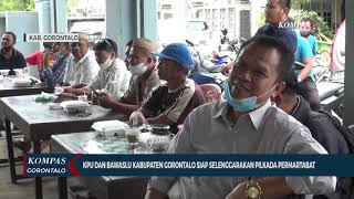 KPU DAN BAWASLU KABUPATEN GORONTALO SIAP SELENGGARAKAN PILKADA PERMARTABAT