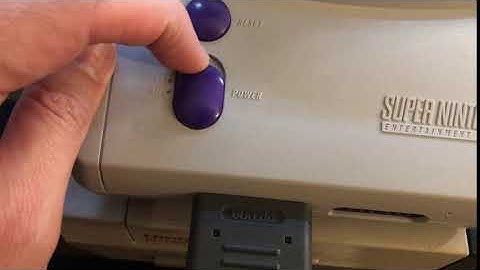 SNS-101 SNES Jr with added power LED - hidden