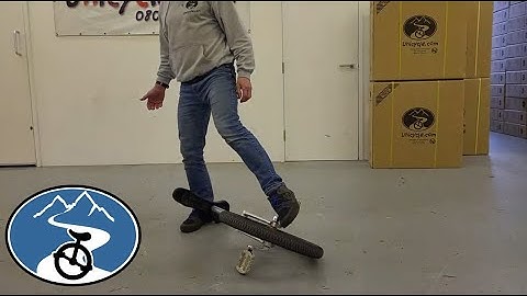 How to Kick-up mount a unicycle (Quick Tip Video)
