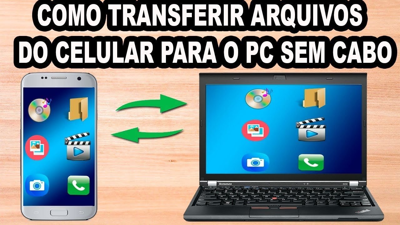 Como transferir arquivos do CELULAR para o PC sem usar cabo USB | Usb ...