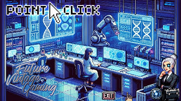 Zarathustra Demo (Unity) Free SciFi AI-Art Pixels Point and Click Adventure Game