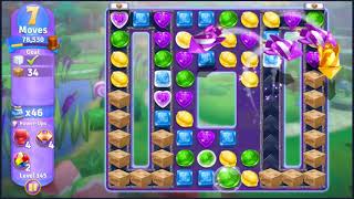 Wonka's World of Candy Level 145 - NO BOOSTERS + FULL STORY 🍫 | SKILLGAMING ✔️