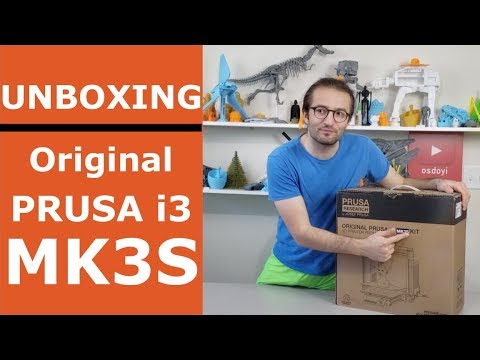 Unboxing Original Prusa i3 MK3S kit