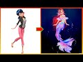 Miraculous Ladybug Glow Up The Little Mermaid - Disney Pixar Mermaid Live Action