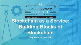 Blockchain as a Service: Building Blocks of Blockchain