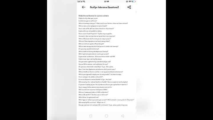 #devops #interview #questions