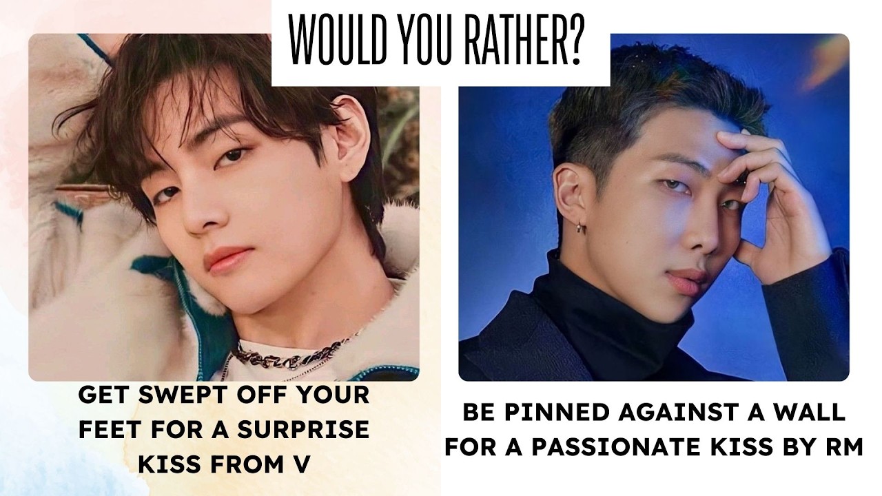 Would you rather? | BTS AS YOUR BOYFRIEND | KPOP GAMES 2024