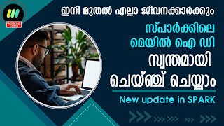 CHANGE MAIL ID IN SPARK