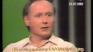 1982 Lafontaine Attackiert Schmidt