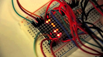 Multiplexing LED Matrix with Arduino