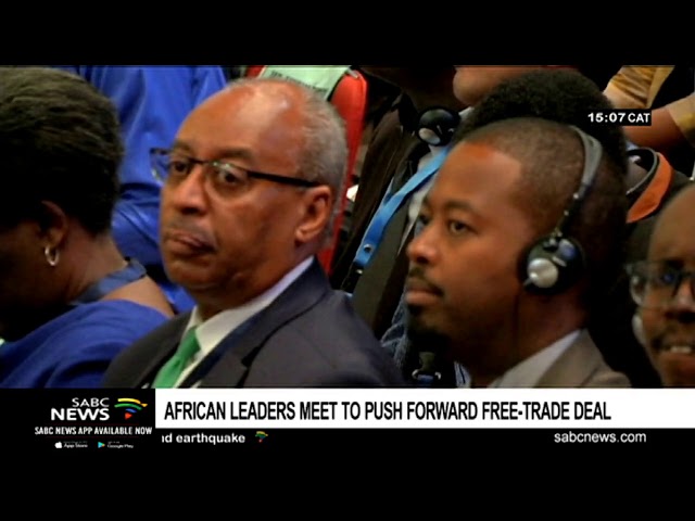 African leaders meet in Niger to push the free trade deal