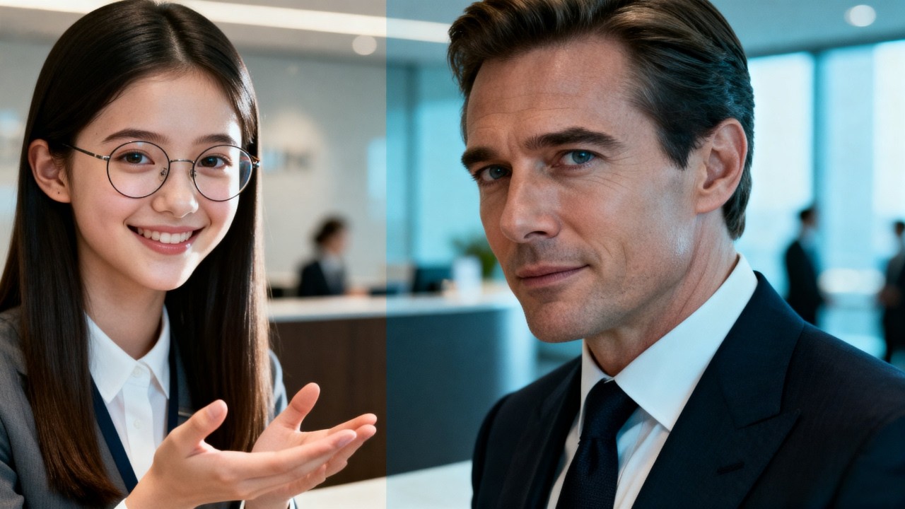 RECEPTIONIST GREETED A DEAF VISITOR IN SIGN LANGUAGE…WITHOUT NOTICING THAT THE MILLIONAIRE WAS