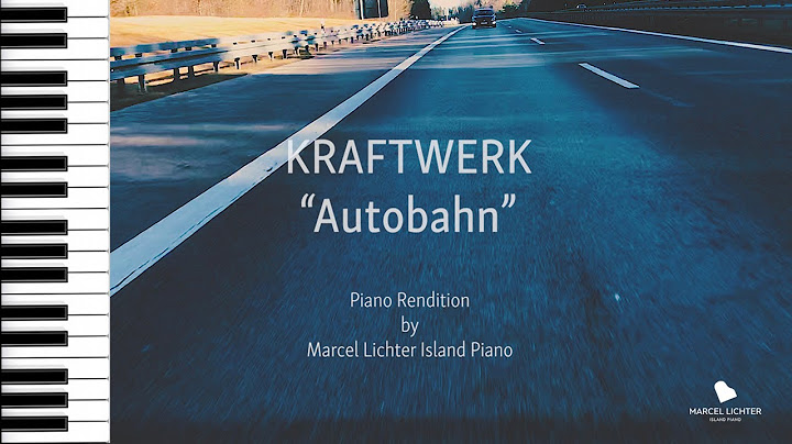 Autobahn Piano version - Piano performance video thumbnail
