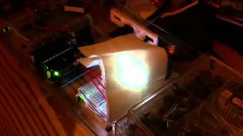 Arduino flickering candle flame