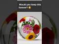 🌸 Turning a beautiful flowers into a timeless resin masterpiece.. 💎Would you keep this memory #diy